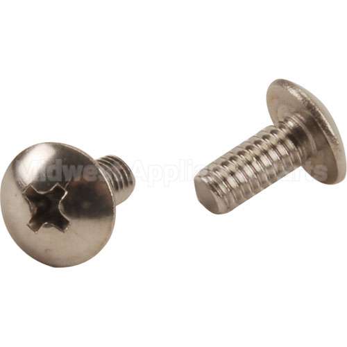 SC-122-44 Compatible Hobart Screw, 8-32Thd X 3/8", S/S, 2-Pk