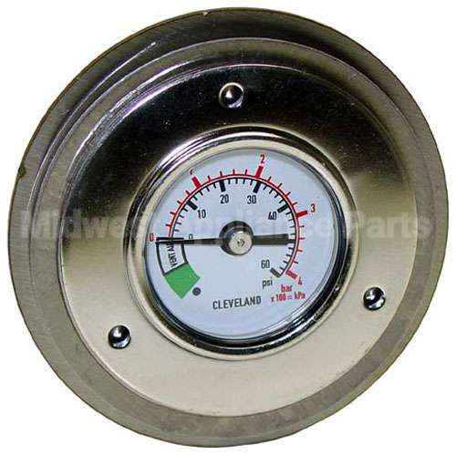 SE00056 Compatible Cleveland Gauge1.5", 0-60 Ps, 1-1/2 Or