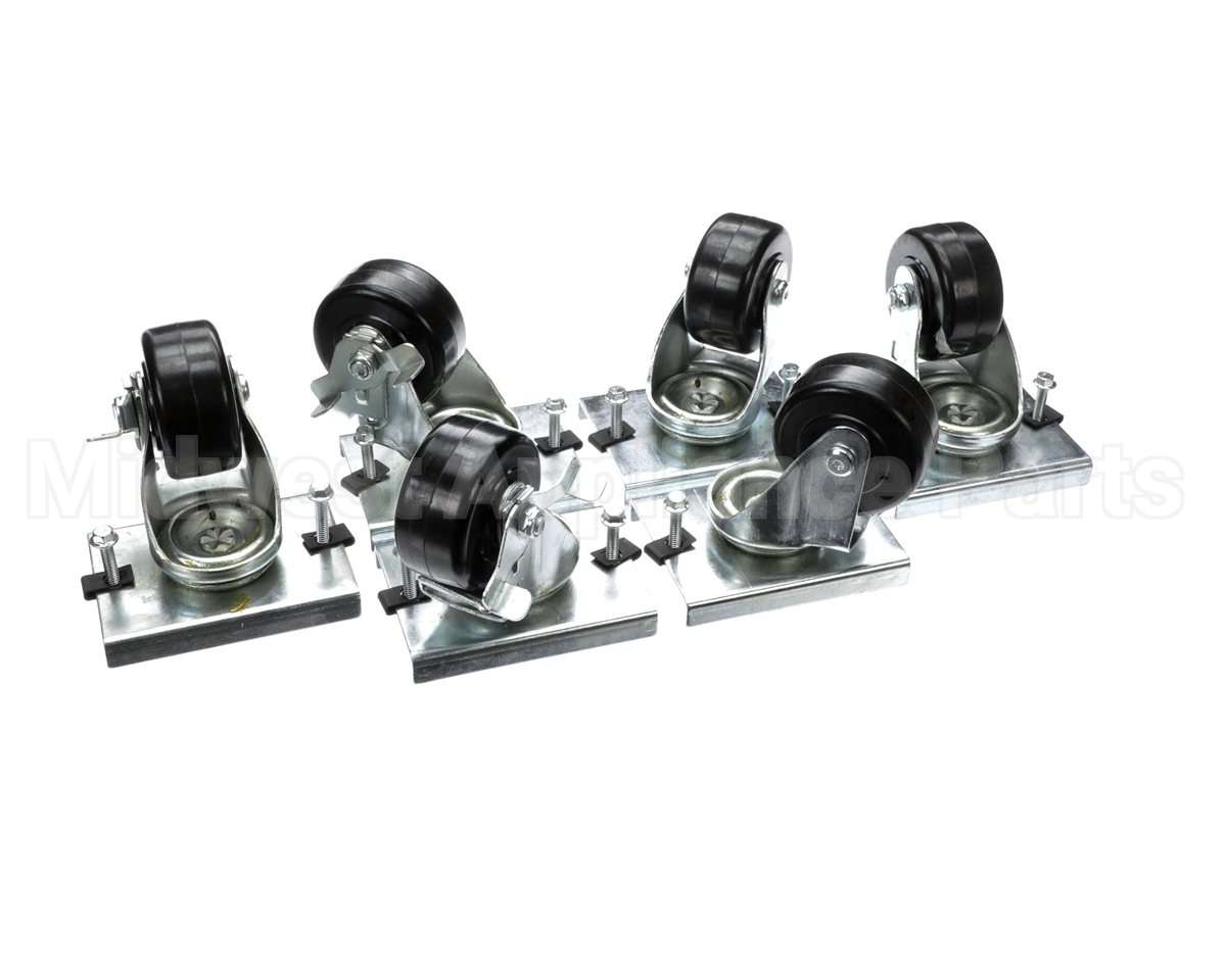 SK-344-60179-00 Traulsen Assembly Casters Six 4 In Cast
