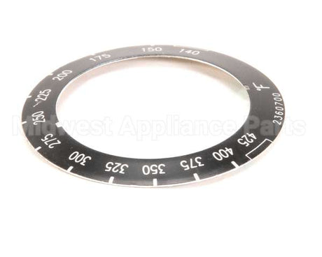 SK2360700 Cleveland Dial Insert; Farenheit (T1/Tr)
