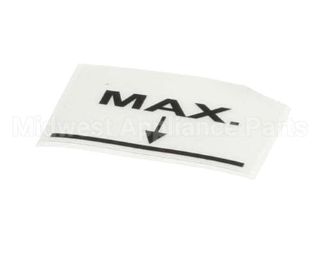 SL300951248 Carpigiani Mix Maximum Level Decal