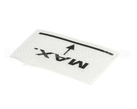 SL300951248 Carpigiani Mix Maximum Level Decal