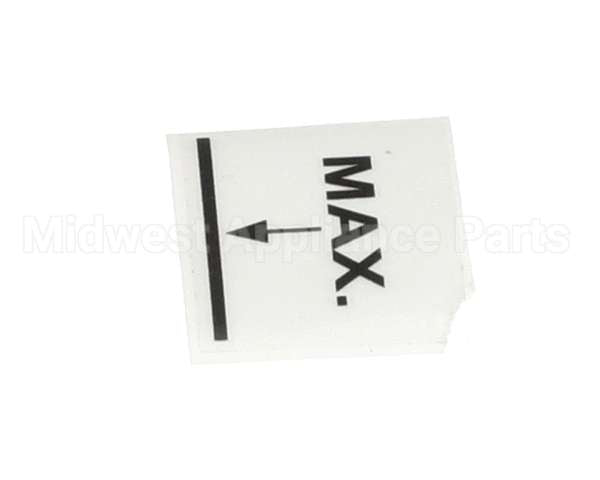 SL300951248 Carpigiani Mix Maximum Level Decal