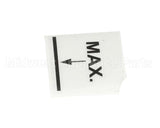 SL300951248 Carpigiani Mix Maximum Level Decal