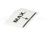 SL300951248 Carpigiani Mix Maximum Level Decal