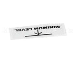 SL300951249 Carpigiani Mix Minimum Level Decal