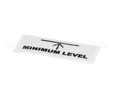 SL300951249 Carpigiani Mix Minimum Level Decal