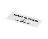 SL300951249 Carpigiani Mix Minimum Level Decal