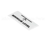 SL300951249 Carpigiani Mix Minimum Level Decal