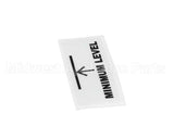 SL300951249 Carpigiani Mix Minimum Level Decal