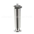SOUPM015 Compatible Southbend Leg, Hex-Style Foot 4" Tall, 3/8"-16 Thread