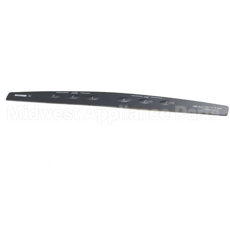SR627503 Broan Srv Nameplate Broan Black Allure Ii