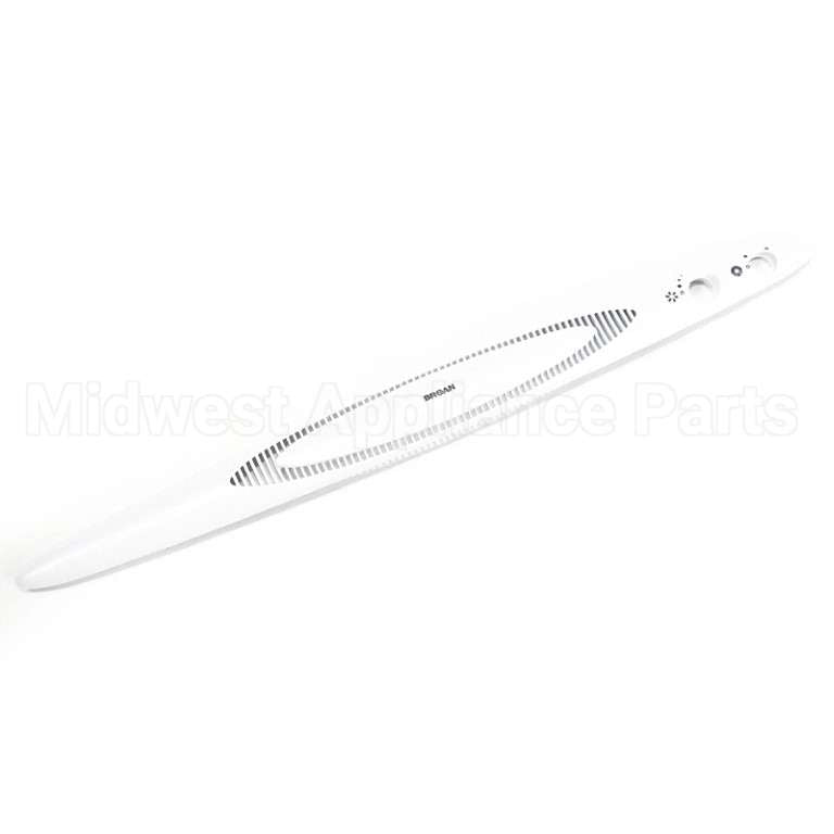 SR99091034 Broan Srv Grl, Nameplate Brn Qt Snapin Wh