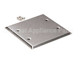 SS23 Hubbell Lighting Wall Plate Ss Two Gang Blank