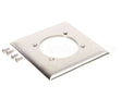SS701 Hubbell Lighting Ss Wall Plate 2 Gang Sgl Recpt