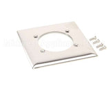 SS701 Hubbell Lighting Ss Wall Plate 2 Gang Sgl Recpt