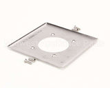 SS703 Hubbell Lighting Cover 2 Gang 2.156" Hole Ss