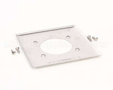 SS703 Hubbell Lighting Cover 2 Gang 2.156" Hole Ss