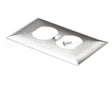 SS8 Hubbell Lighting Wall Plate Ss 1 Gang Dup Recpt