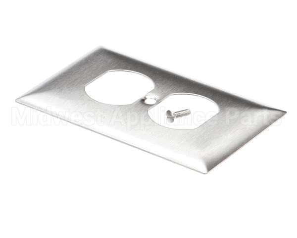 SS8 Hubbell Lighting Wall Plate Ss 1 Gang Dup Recpt