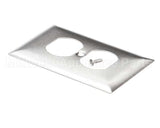 SS8 Hubbell Lighting Wall Plate Ss 1 Gang Dup Recpt