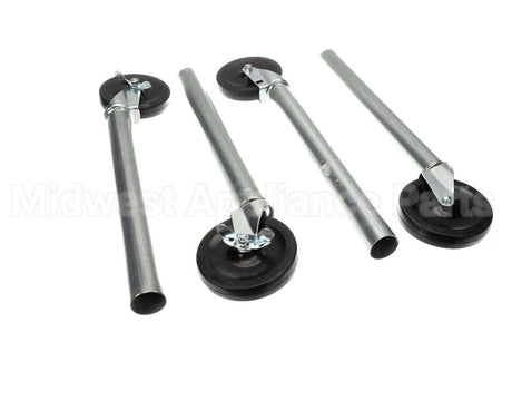 SU-25S Advance Tabco Caster, 5 Set 4 Locking