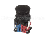 SW-37276 Alto Shaam Push Button,Black,Mushroom