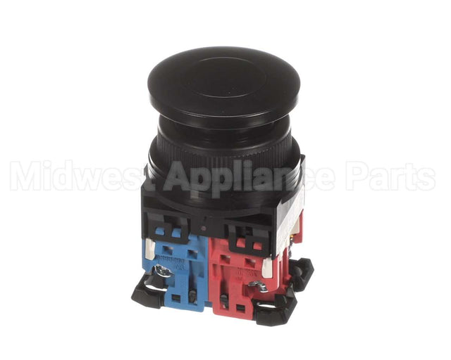 SW-37276 Alto Shaam Push Button,Black,Mushroom