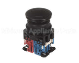 SW-37276 Alto Shaam Push Button,Black,Mushroom
