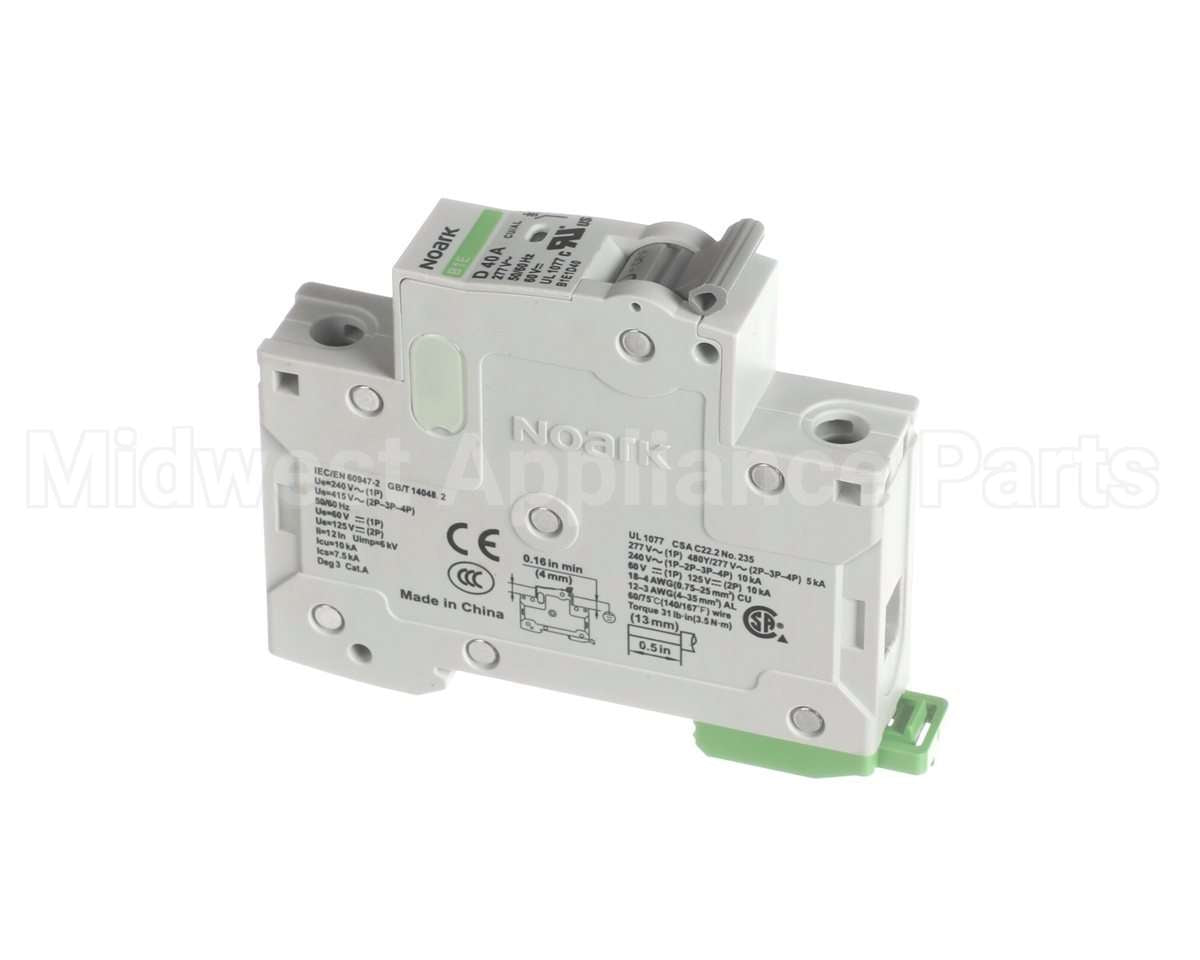 SW-46275 Alto Shaam Switch, Breaker, 40A, Din Rail