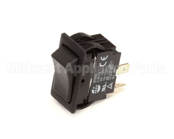 SWHRCKHY60 Food Warming Switch Non-Lt On/Off Rocker Bl