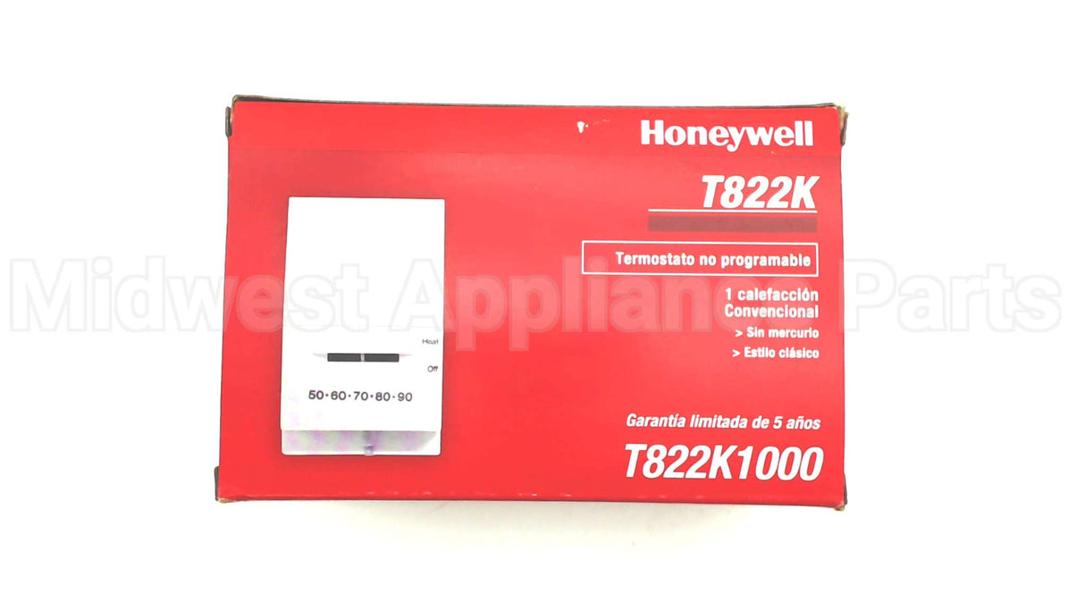 T822K1000 Resideo Vert Htg Stat 24V Heat/Off