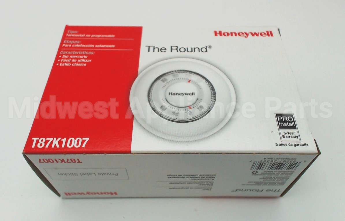T87K1007 Resideo 24V Ht Only 40/90F 2Or3 Wire