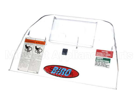 TA3096M-2 Biro Transpnt Safety Cvr W/Magnet&Labels