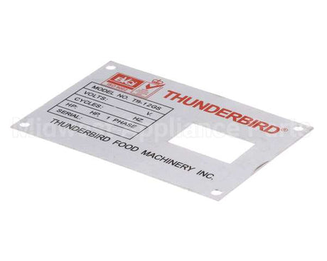 TB-12GS-48 Thunderbird Switch Plate