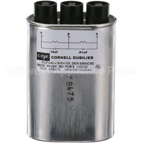 TBC100232 Compatible Turbo Chef Capacitor