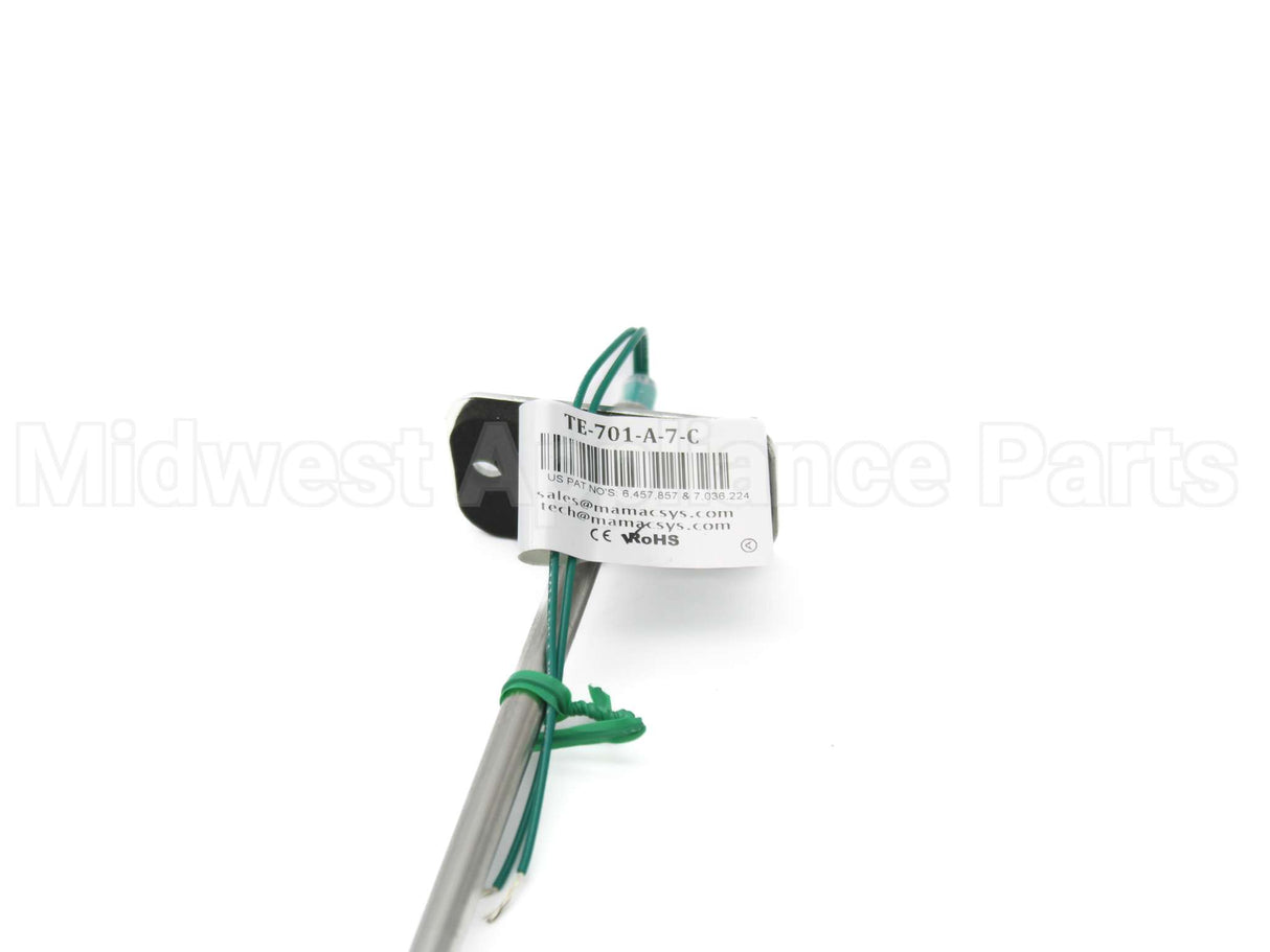 TE-701-A-7-C Mamac Systems 10K Ohm Ntc 8"Probe Temp Sens