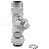 TEE-EZK Compatible TS Brass Tee, Swivel, Ez Install, Chrome