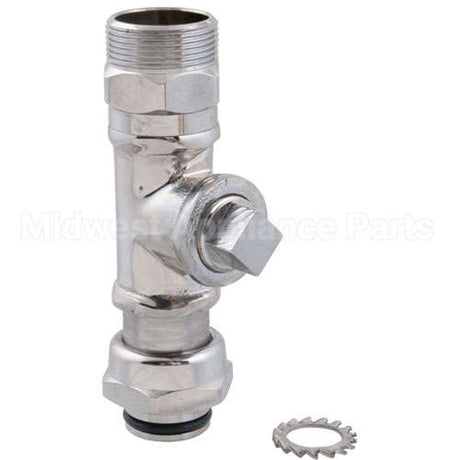 TEE-EZK Compatible TS Brass Tee, Swivel, Ez Install, Chrome