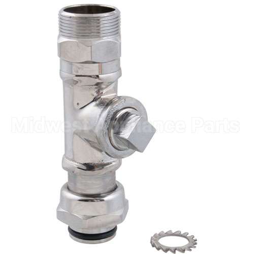 TEE-EZK Compatible TS Brass Tee, Swivel, Ez Install, Chrome