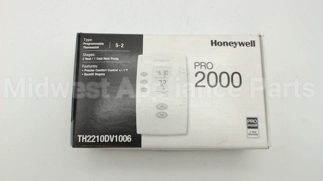 TH2210DV1006 Resideo 2H/1C Heatpump 5-2Prog