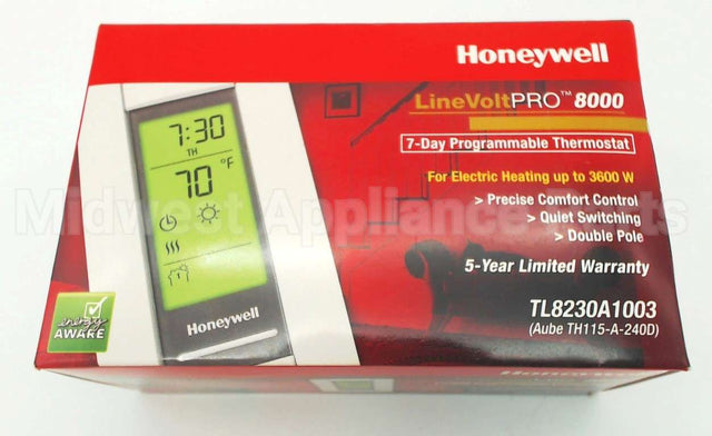 TL8230A1003 Resideo 240Velecht7Day,Dpst W/Pos Off