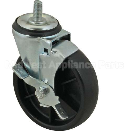 TRBAM726500200 Compatible Turbo Air Caster, Stem5"Od, 3/8-13, W/Brk