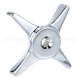 TS175F Compatible TS Brass Handle, Cross (T&S)