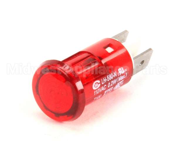 U03091240006 Globe Indicator Light - Red -240V