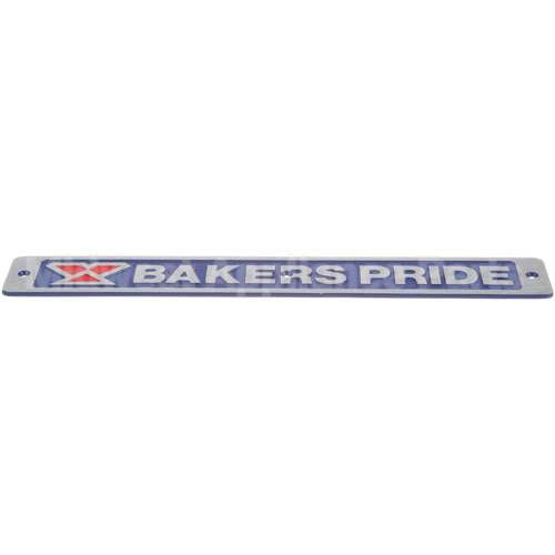 U1043X Compatible Bakers Pride Nameplate