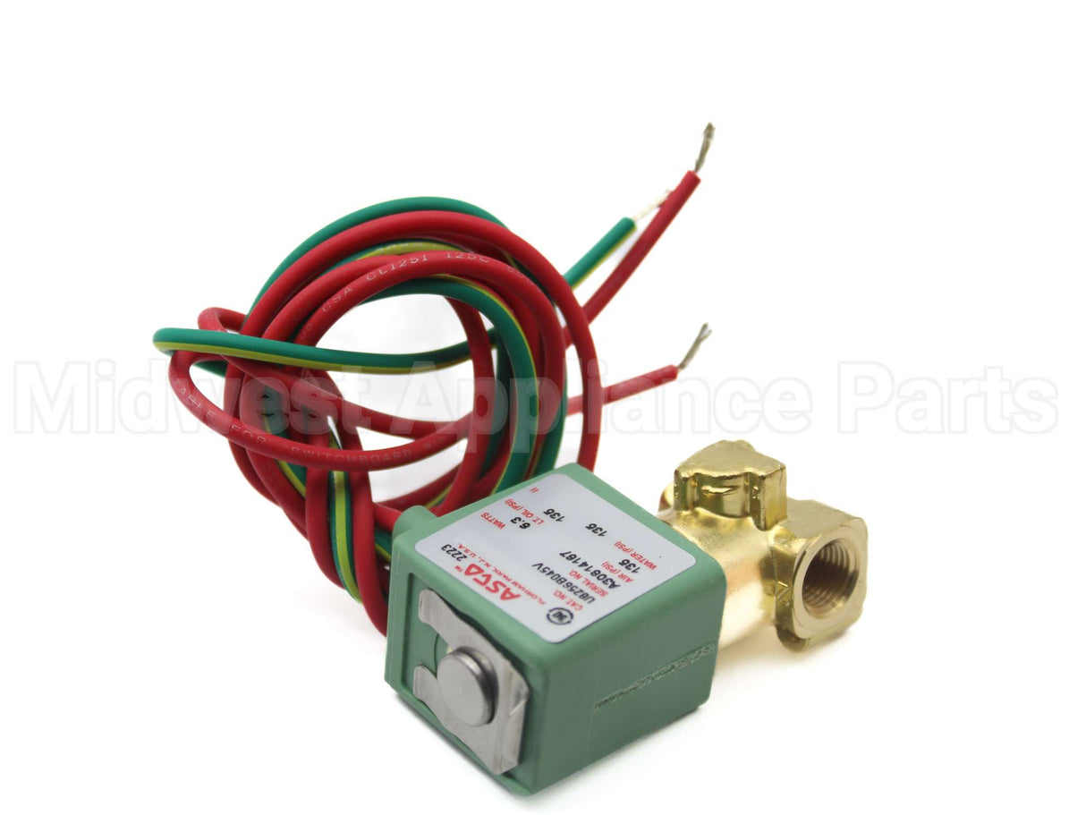 U8256B45V Asco 1/8" N/C 135#Air,80#Oil,126#Wt