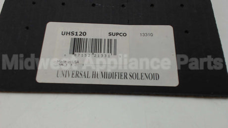 UHS120 Supco 120V Universal Humidifier Vlve
