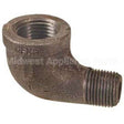 ULTR24376 Compatible Ultrafryer Elbow, 3/8"Male X 1/2"Fem Npt