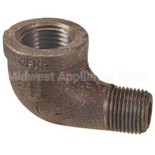 ULTR24376 Compatible Ultrafryer Elbow, 3/8"Male X 1/2"Fem Npt